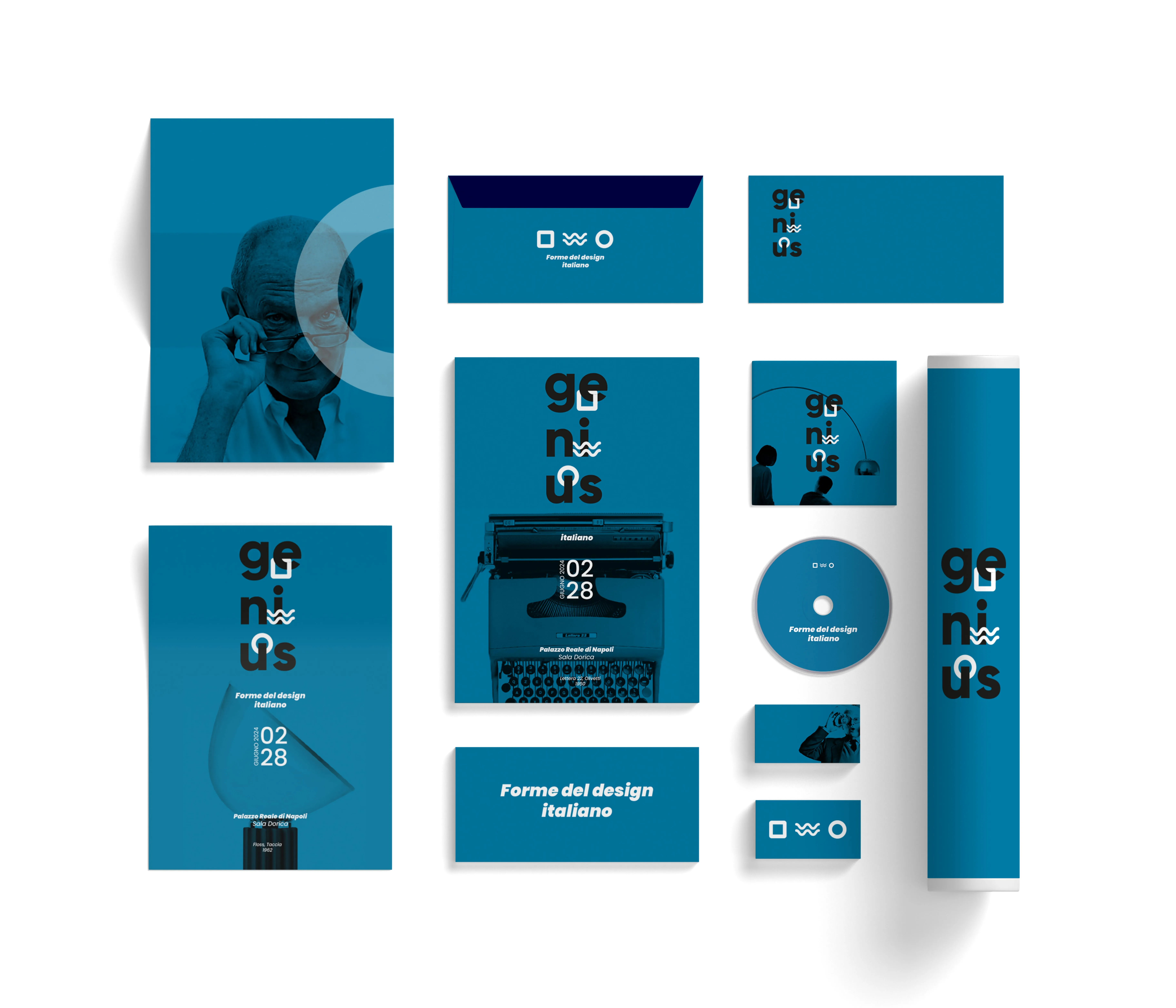 Atelier Studio homepage design elegante per studio interior design premium